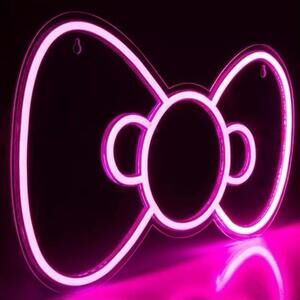 Hello Kitty Bow LED Neon Sign (Brand New)